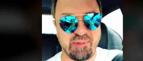 Horia Brenciu a făcut live pe Facebook la volan și a fost certat de fani