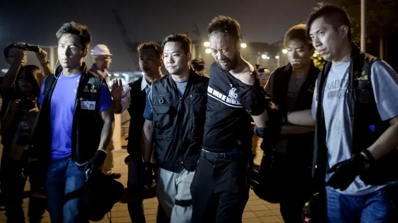Mai mulți manifestanți au fost arestați la Hong Kong după ciocniri violente cu poliția