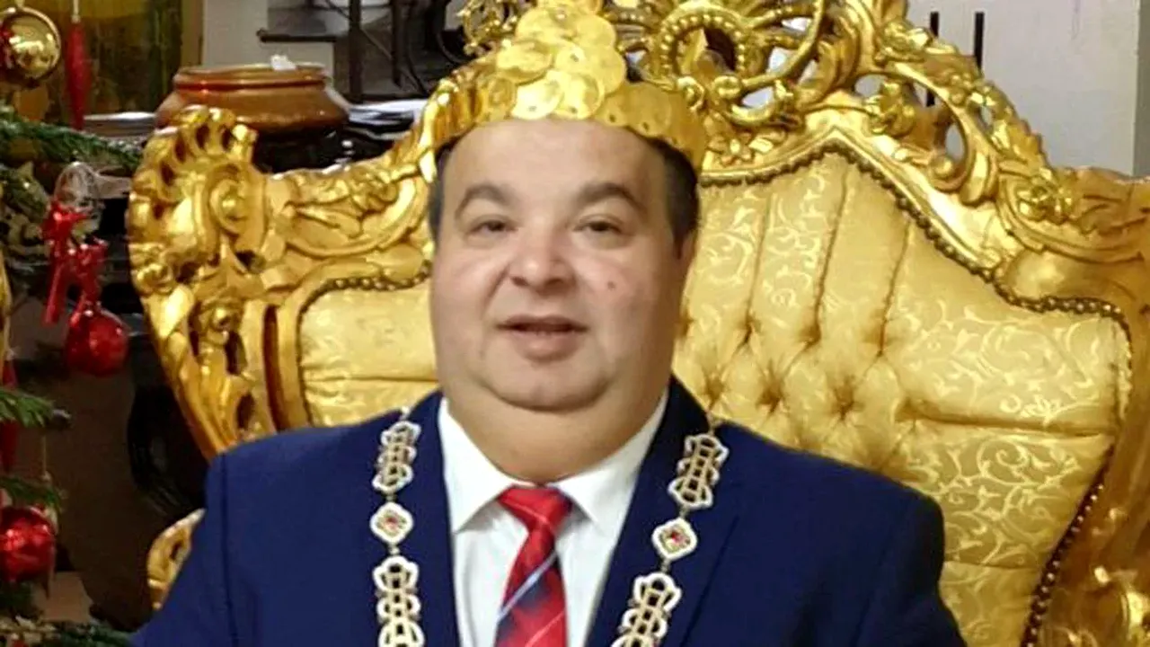 CIOABĂ, regele romilor, invitat la recepția dată la Viscri de Charles al III-lea