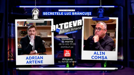 Secretele lui Constantin Brâncuși, dezvăluite într-un nou episod al podcastului ”Altceva cu Adrian Artene”