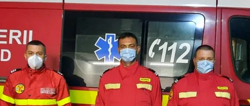 O fetiță născută în autospeciala SMURD, cu cordonul ombilical în jurul gâtului, a fost salvată de pompierul Maco și echipa lui!