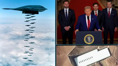 Statele Unite au bombardat Iranul, vizând siturile nucleare Fordow, Natanz și Isfahan. Donald Trump: Acum este timpul pentru PACE!