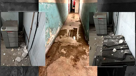 Cad pereții la metrou. În ce condiții lucrează angajații de la Metrorex. Imagini de COȘMAR din subteran, de pe Magistrala 2, Pipera - Berceni