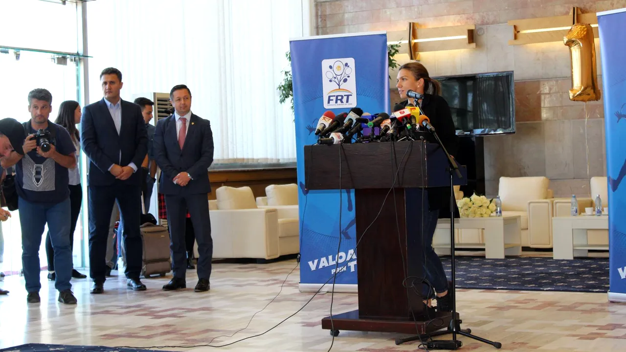 Primul politician care a primit-o la el pe Simona Halep. Țiriac și Ilie Năstase au mers cu ea