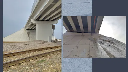 S-a furat sistemul de evacuare a apelor pluviale al Variantei Ocolitoare Bârlad/ 49 m de țeavă sustrași de la pasajul aflat în lucru