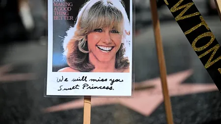 Olivia Newton-John, vedeta muzicii pop și a filmului „Grease