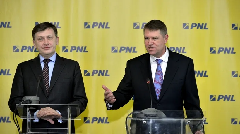 Calculele PNL pentru a obține președinția în 2014 prin Crin Antonescu și funcția de prim-ministru în 2016 indiferent de ce se întâmplă în USL