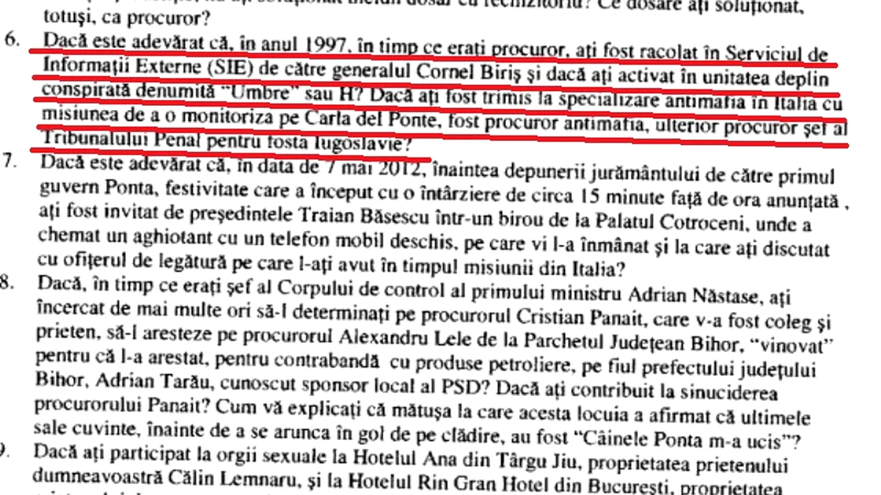 Cum arată interpelarea senatorului Valer Marian, care i-a folosit președintelui ca indiciu pentru a-l „deconspira
