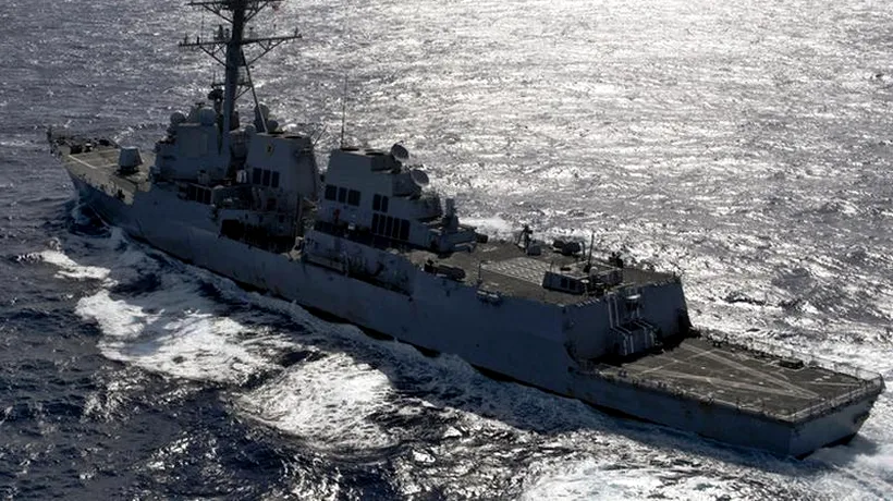 Un distrugător american și o navă franceză de recunoaștere se află în Marea Neagră
