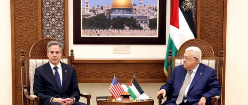 Mahmoud Abbas îi cere lui Antony Blinken AVANSAREA procesului de creare a unui stat palestinian
