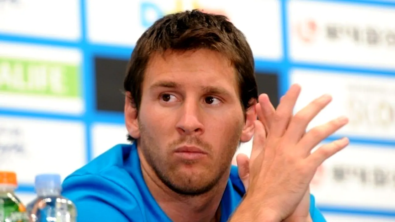 Lionel Messi: „Am citit o singură carte în toată viața mea