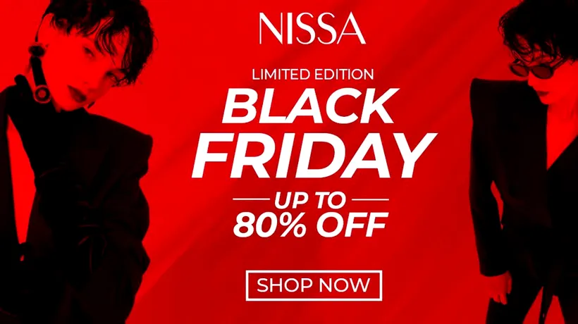 BLACK FRIDAY NISSA 2024: Extra Reduceri, Noutăți și Discounturi de până la 80%! (P)