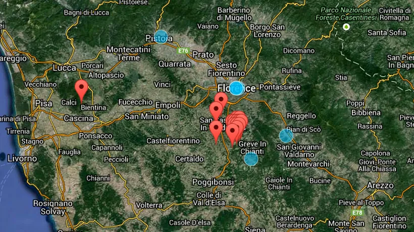 Mai multe cutremure au provocat panică în Italia, dar nu s-au înregistrat victime