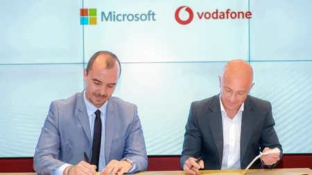 VODAFONE și Microsoft își unesc forțele pentru a accelera digitalizarea sectoarelor public și privat din România
