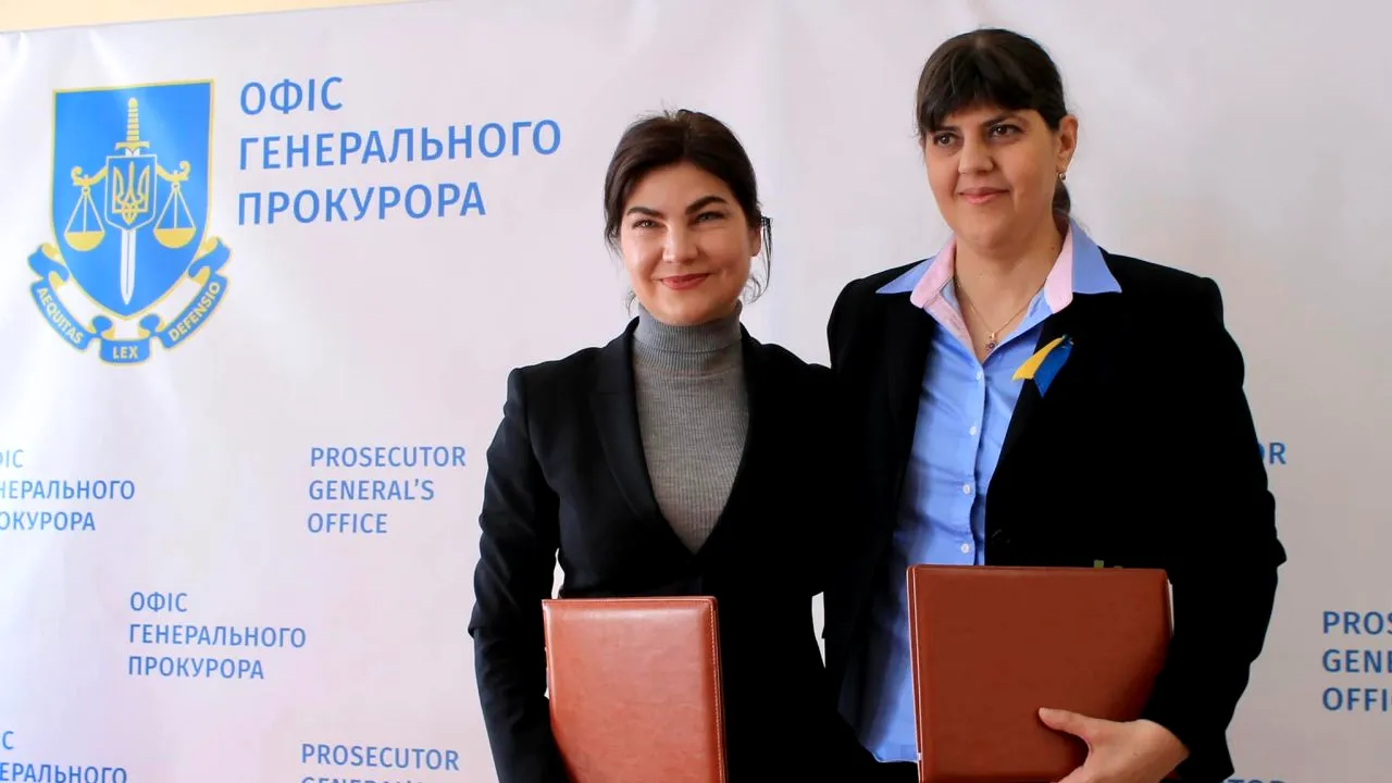 Laura Codruța Kovesi, vizită la Kiev. Ce a discutat cu procurorul general al Ucrainei
