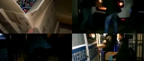 VIDEO | Polițiștii din Capitală au ridicat 1.000 de kilograme de material pirotehnic