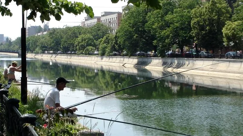Doi bărbați au fost prinși în timp ce pescuiau în centrul Capitalei. Ce i-a încurajat pe braconieri