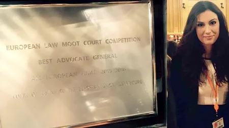 O studentă din România a câștigat cel mai important concurs de Drept din Europa