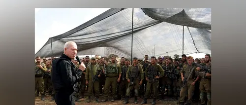 Tancurile Tzahal așteaptă ordinul de atac. „În curând vom vedea Gaza din interior”, promite ministrul Apărării israelian