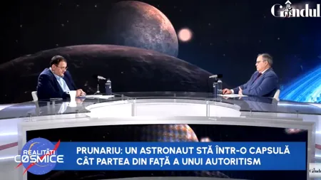 Dumitru Prunariu: „Eu am avut 8 ZILE în spațiul cosmic