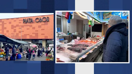 Care sunt prețurile în prag de sărbători în cea mai mare piață din București. Cu cât se vinde un kilogram pește proaspăt la Obor