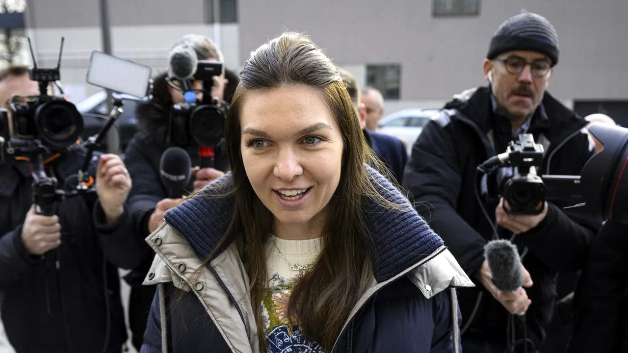 Simona Halep a ieșit seara târziu de la TAS, în prima zi de audieri în cazul său de dopaj: „Nu pot să vorbesc. Vorbim la final”