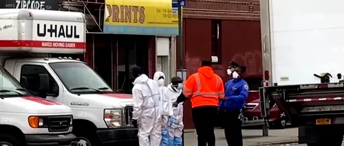 VIDEO. Camioane pline cu cadavre descoperite în New York. „Trecătorii au văzut scurgeri și s-au plâns de miros”