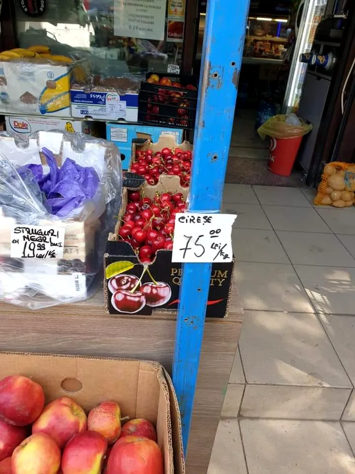 Cireșele, produse de lux