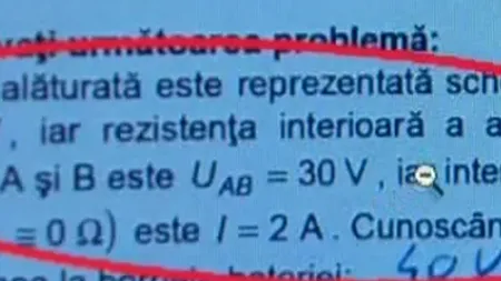 Sute de elevi care au dat Bacul, PETIȚIE după un subiect la fizică