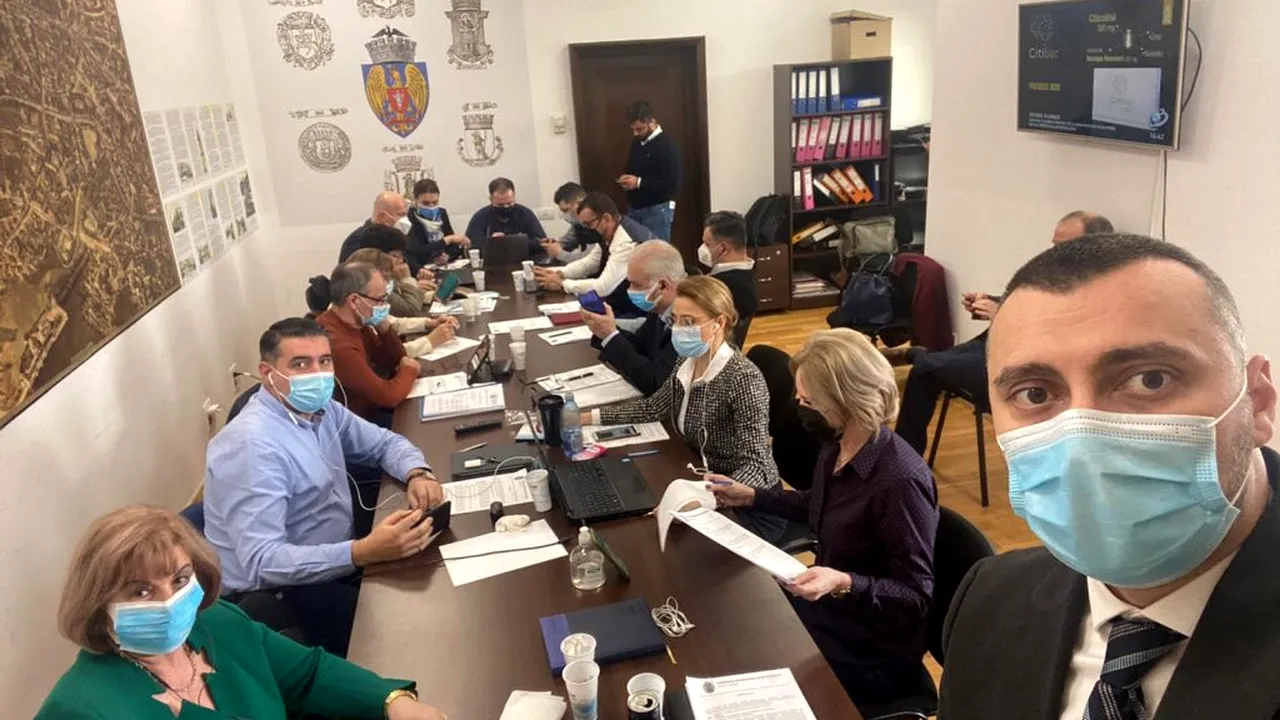 EXCLUSIV. Consilier PSD infectat cu noul coronavirus după ședința de vineri a CGMB: ”Nicușor Dan ar fi trebuit să aloce suficient spațiu pentru a se respecta distanța minimă de trei metri pătrați pentru fiecare persoană”