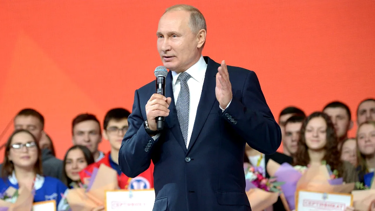 Putin, ironic, se declară 