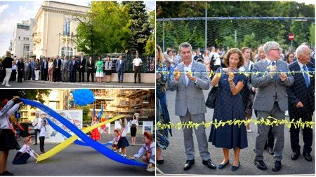 Imagini de la Ambasada Ucrainei din București de Ziua Independenței. Cine a participat la ceremonie