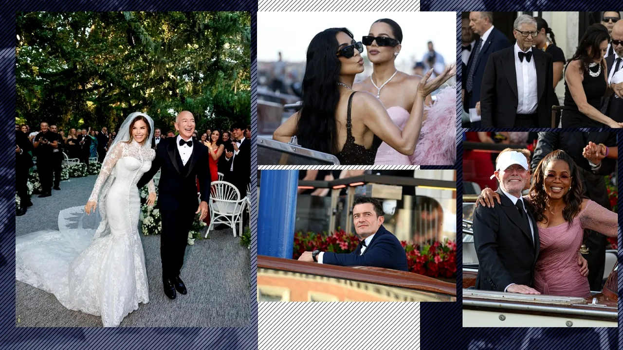 Jeff Bezos și Lauren Sanchez sunt declarați OFICIAL soț și soție. Imagini de la „Nunta Secolului”, organizată la Veneția