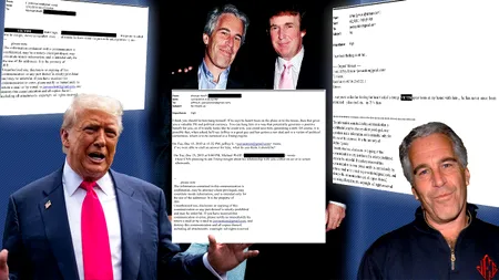 Democrații au publicat e-mailuri care arată legătura între Jeffrey Epstein și Donald Trump. Epstein: „Acel câine care nu latră este Trump”