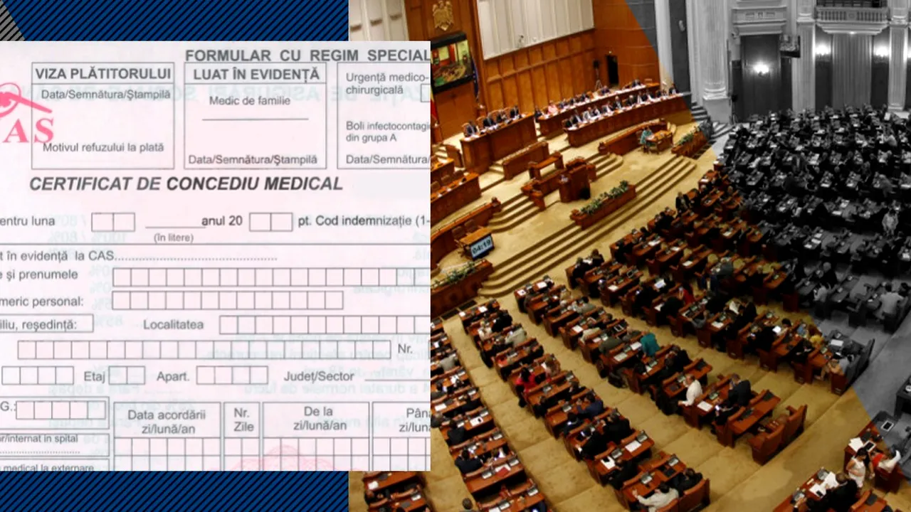 Eliminarea taxării cu 10% a concediilor medicale intră la dezbatere în Camera Deputaților, pe 12 martie