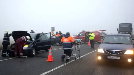 Circulația pe Valea Oltului, reluată după o oră și jumătate de blocaj