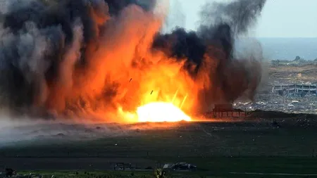 Raiduri aeriene israeliene în Fâșia Gaza după un atac palestinian cu rachete