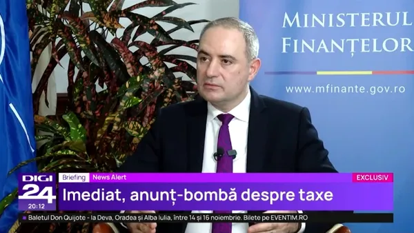 Alexandru Nazare nu exclude creșterea taxelor în 2027. Ce spune ministrul Finanțelor despre impozitul pe proprietate
