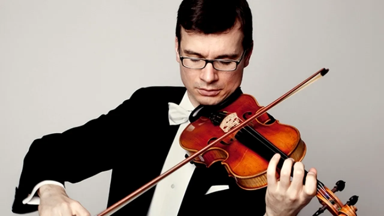 Alexandru Tomescu concertează cu vioara Stradivarius la Zilele Clujului. Pianistul rus Eduard Kunz, invitat special al evenimentului