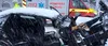 FOTO: Accident mortal la Malu Mare, județul Dolj: O mașină a intrat într-un utilaj de deszăpezire. O persoană a decedat și alte trei au ajuns la spital
