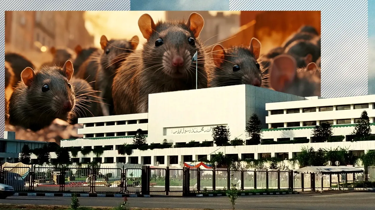 Parlamentul uneia dintre cele mai populate țări din lume se confruntă cu o INVAZIE de șobolani. „Până și pisicile s-ar teme de ei”