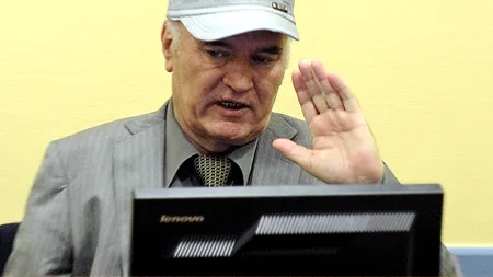 Procesul lui Ratko Mladici a fost SUSPENDAT pe termen NEDEFINIT după prima zi