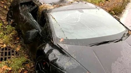 Reacție uluitoare a unui ghanez care a făcut praf un Lamborghini de peste 200.000 de euro