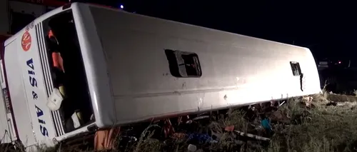 Ce se întâmplă în acest moment cu șoferul bulgar al autocarului răsturnat pe A2 