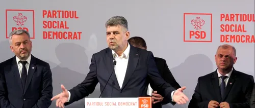 Marcel Ciolacu: „După 20 de ani, este cazul să fie un președinte de stânga”