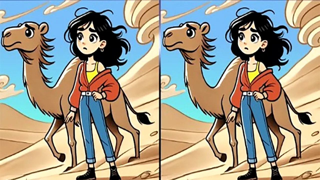 Test de logică | Aceste două poze par identice, dar nu sunt. Găsiți 3 diferențe în maximum 33 de secunde