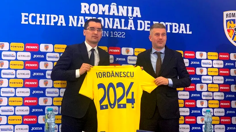 Edi Iordănescu este noul selecționer al echipei naționale de fotbal a României 