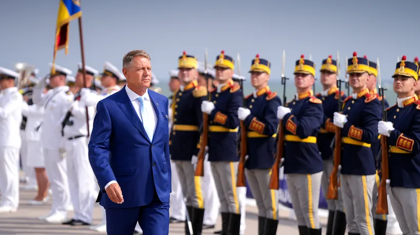 Președintele Klaus Iohannis felicită marinarii români pentru misiunile NATO. Iohannis: Sunteți expresia profesionalismului și a dăruirii