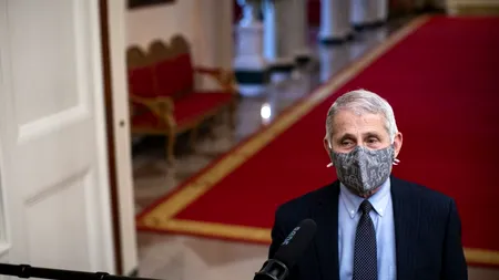 Anthony Fauci a avut frisoane, dureri și s-a simțit obosit după ce a primit a doua doză de vaccin anti-COVID produs de Moderna