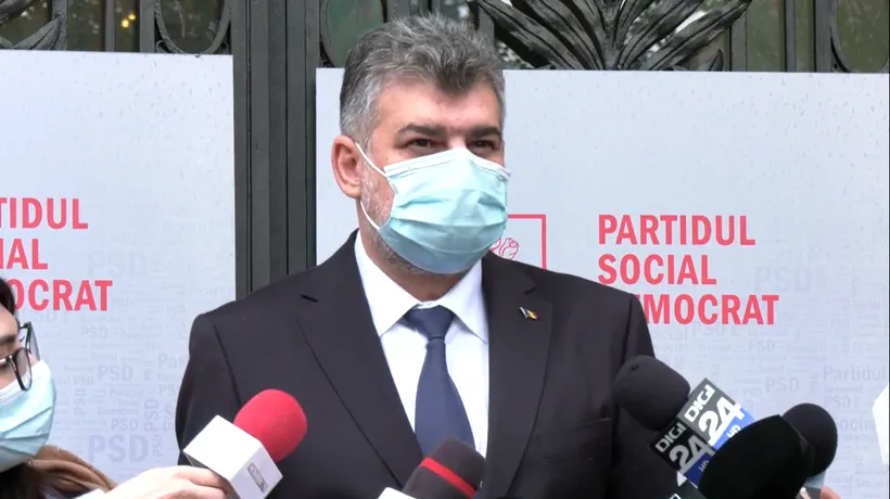 Marcel Ciolacu: „PSD îşi asumă şi în această criză să intre la guvernare”